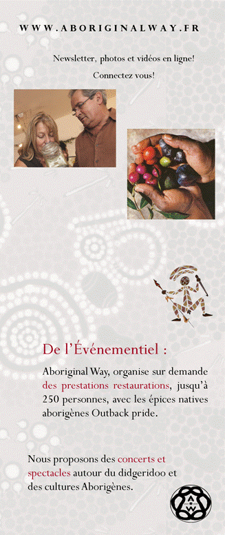 Ev�nements et restauration Aboriginal Way